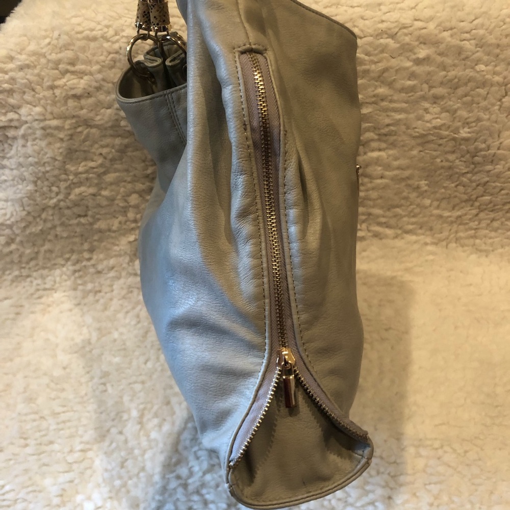 Imoshion Gray Vegan Leather Handbag Purse - Picture 3 of 8